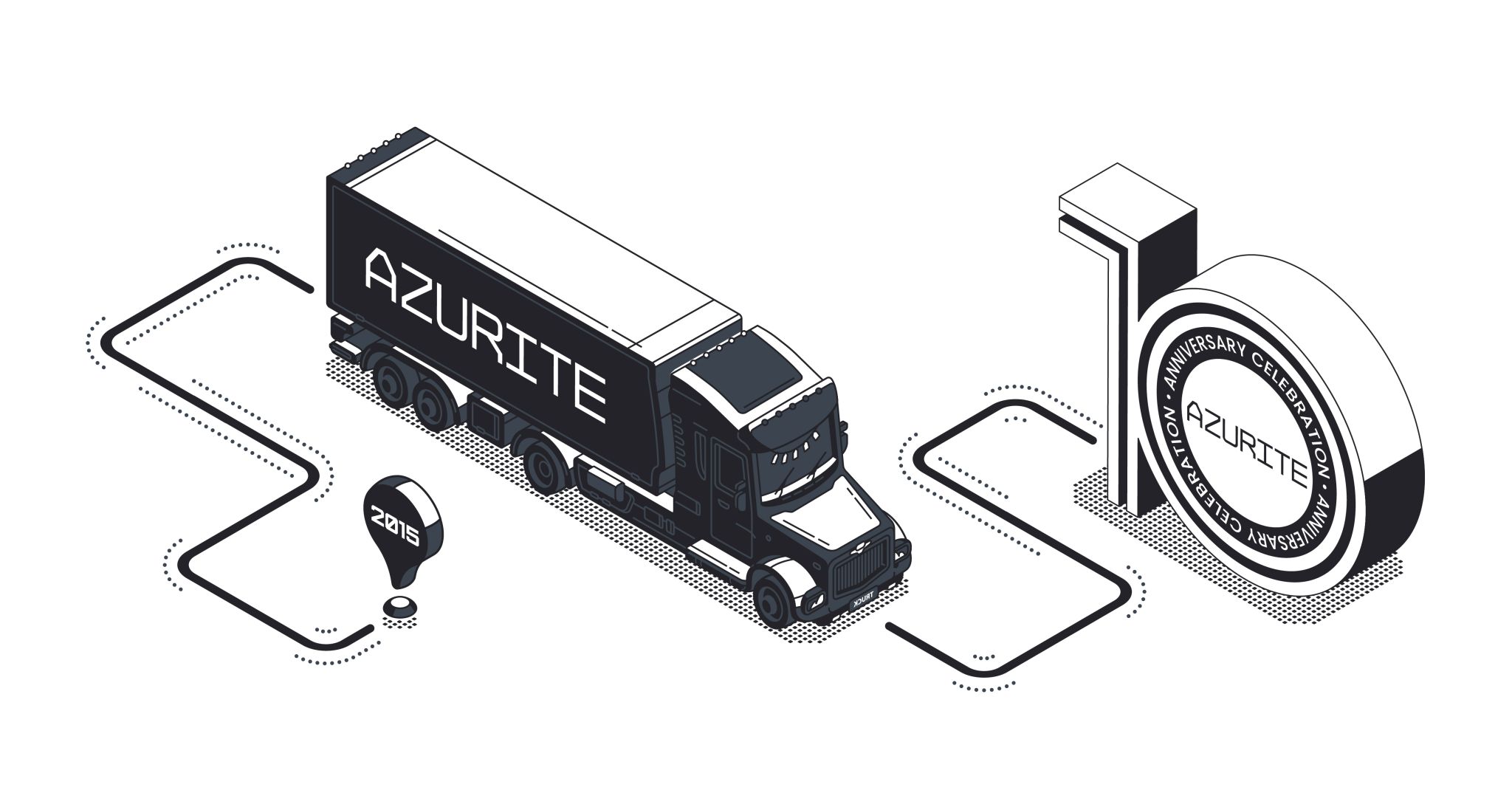 10 Years of Azurite: A Journey of Growth, Grit, and Great People Ten years ago, Azurite was just an idea — a belief that logistics in Central Asia could be done differently.