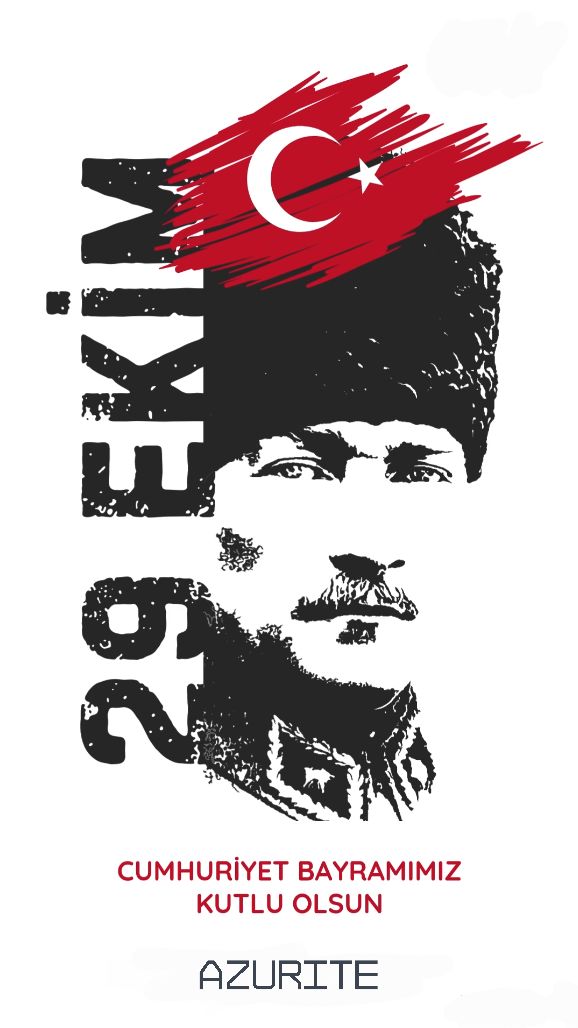 “Cumhuriyet fazilettir.” — Mustafa Kemal Atatürk The Republic is a virtue.
