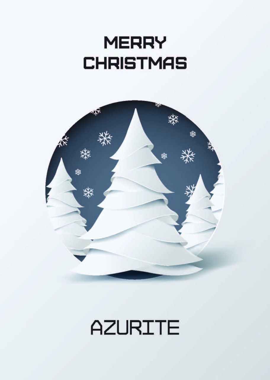 Christmas Greetings from Azurite Logistics This Christmas, we would like to thank our partners, clients, and colleagues for the trust, collaboration, and shared journeys throughout the year.