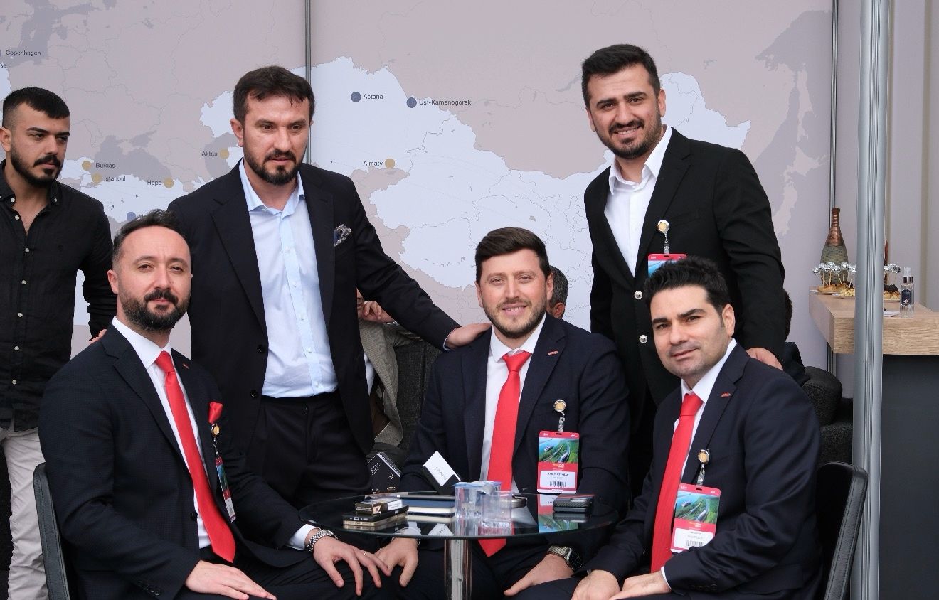 Building routes and partnerships The International Transport Logistics Exhibition in Istanbul: these days have been a success for Azurite Caspian Trucking.